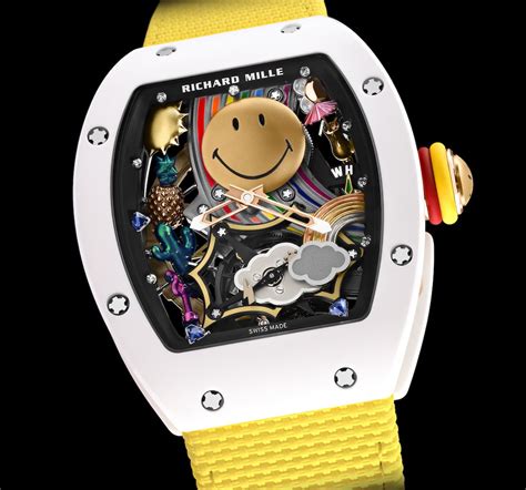 richard mille smiley watch price.